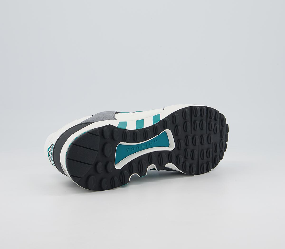adidas ConsortiumEquipment Support 93 Trainers Black White