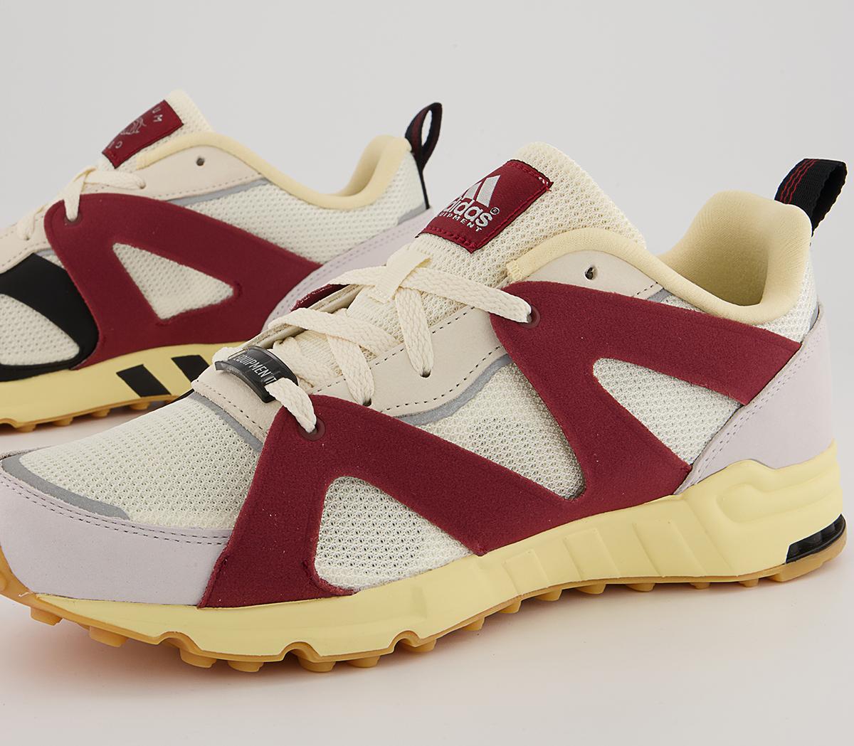 adidas Consortium Equipment Prototype Trainers adidas Consortium Equipment Prototype Trainers Core White Scarlet Easy Yellow
