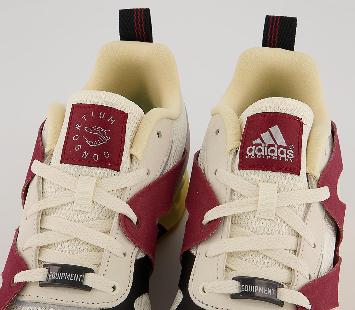 adidas Consortium Equipment Prototype Trainers adidas Consortium Equipment Prototype Trainers Core White Scarlet Easy Yellow