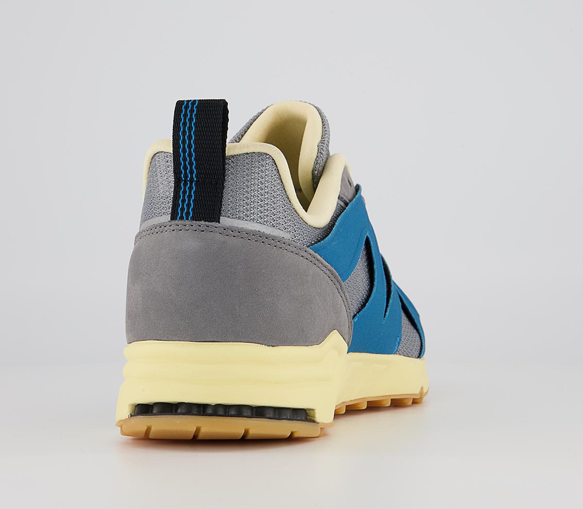 adidas Consortium Equipment Prototype Trainers adidas Consortium Equipment Prototype Trainers Grey Blue Eqt Yellow