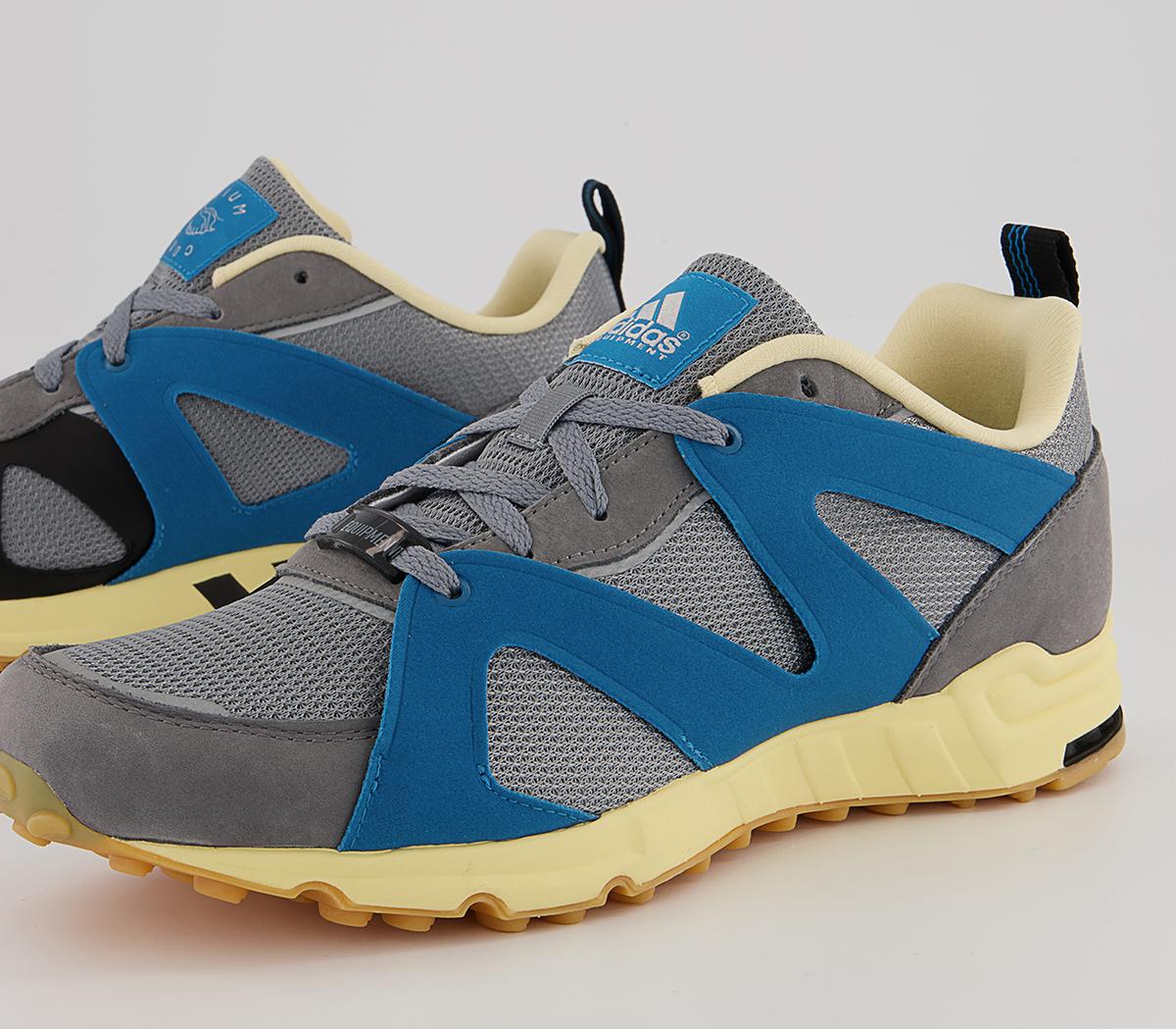 adidas Consortium Equipment Prototype Trainers adidas Consortium Equipment Prototype Trainers Grey Blue Eqt Yellow