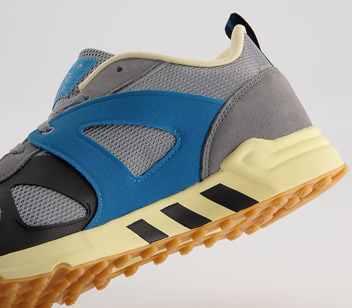 adidas Consortium Equipment Prototype Trainers adidas Consortium Equipment Prototype Trainers Grey Blue Eqt Yellow