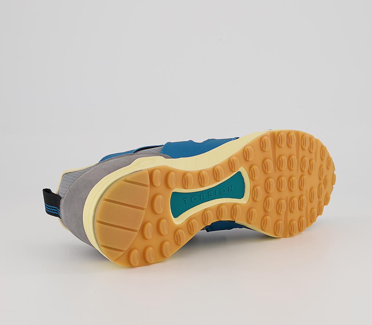 adidas Consortium Equipment Prototype Trainers adidas Consortium Equipment Prototype Trainers Grey Blue Eqt Yellow