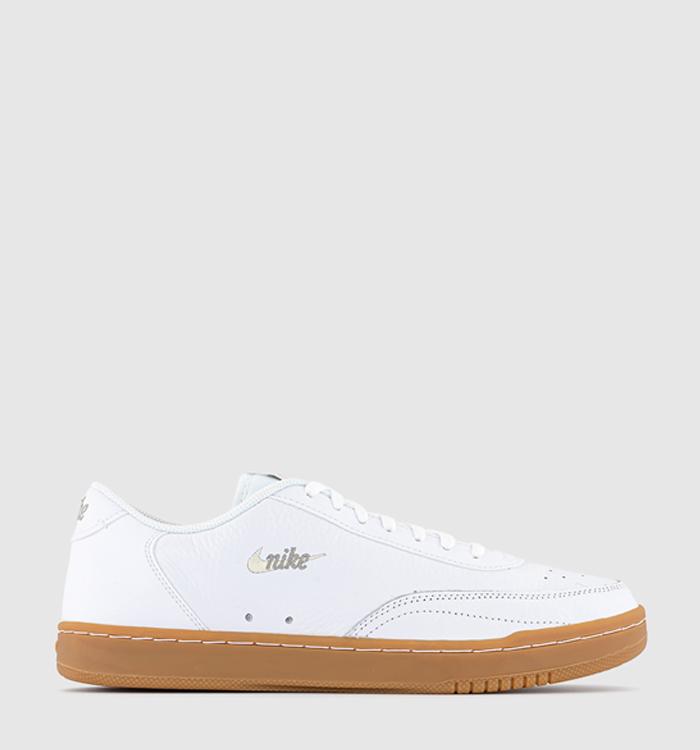 Nike Court Vintage Trainers White Fossil Enigma Stone