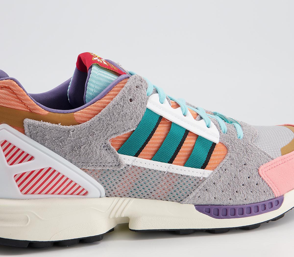 adidas Zx 10/8 Candyverse Trainers Esa Eqt Green Black - adidas ZX