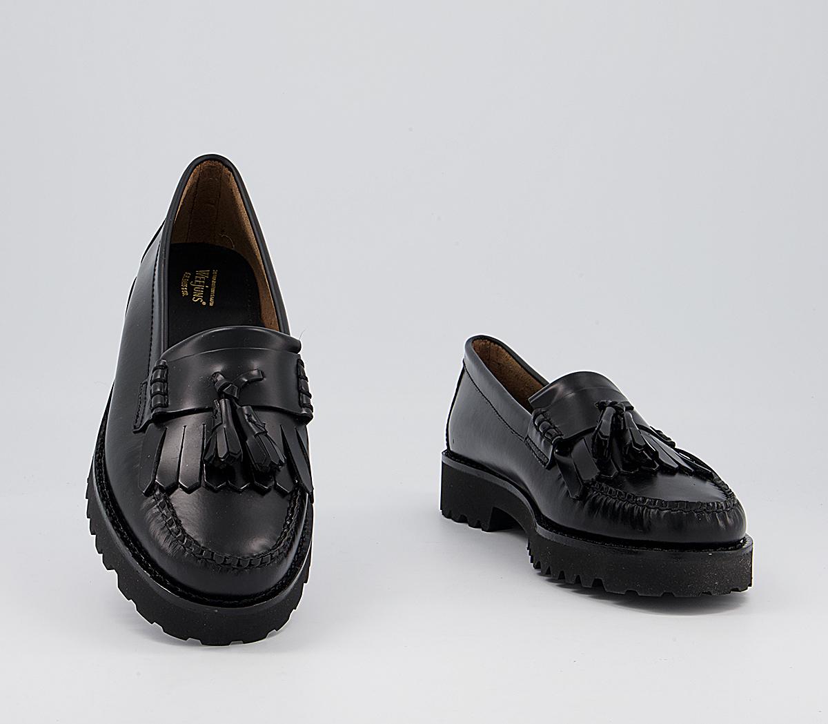 G.H Bass & Co Weejuns 90s Esther Kiltie Loafers G.H Bass & Co Weejuns 90s Esther Kiltie Loafers Black