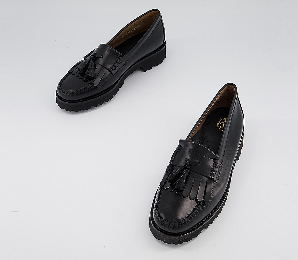 G.H Bass & Co Weejuns 90s Esther Kiltie Loafers G.H Bass & Co Weejuns 90s Esther Kiltie Loafers Black