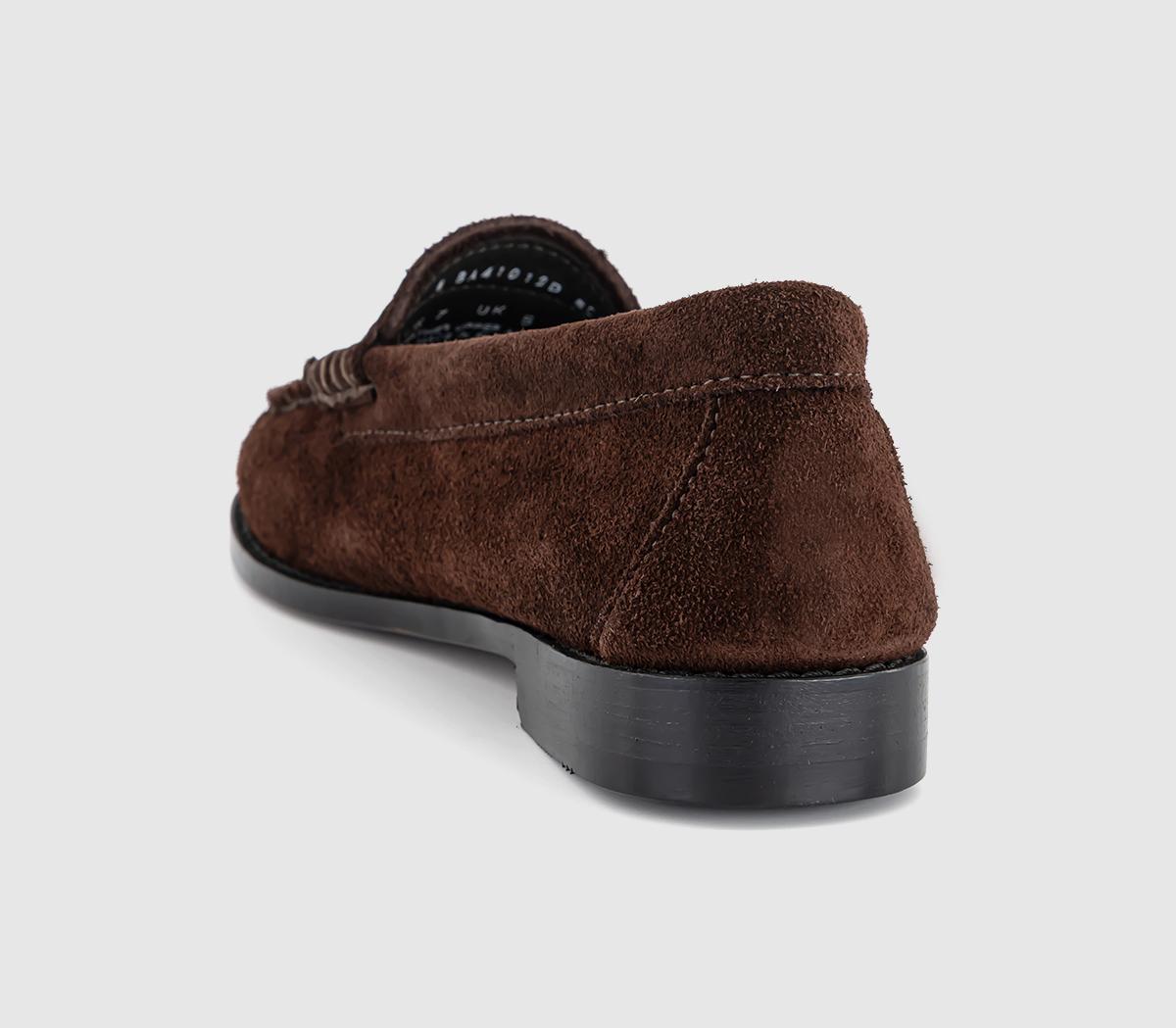 G.H Bass & CoWeejun Penny LoafersChocolate Suede