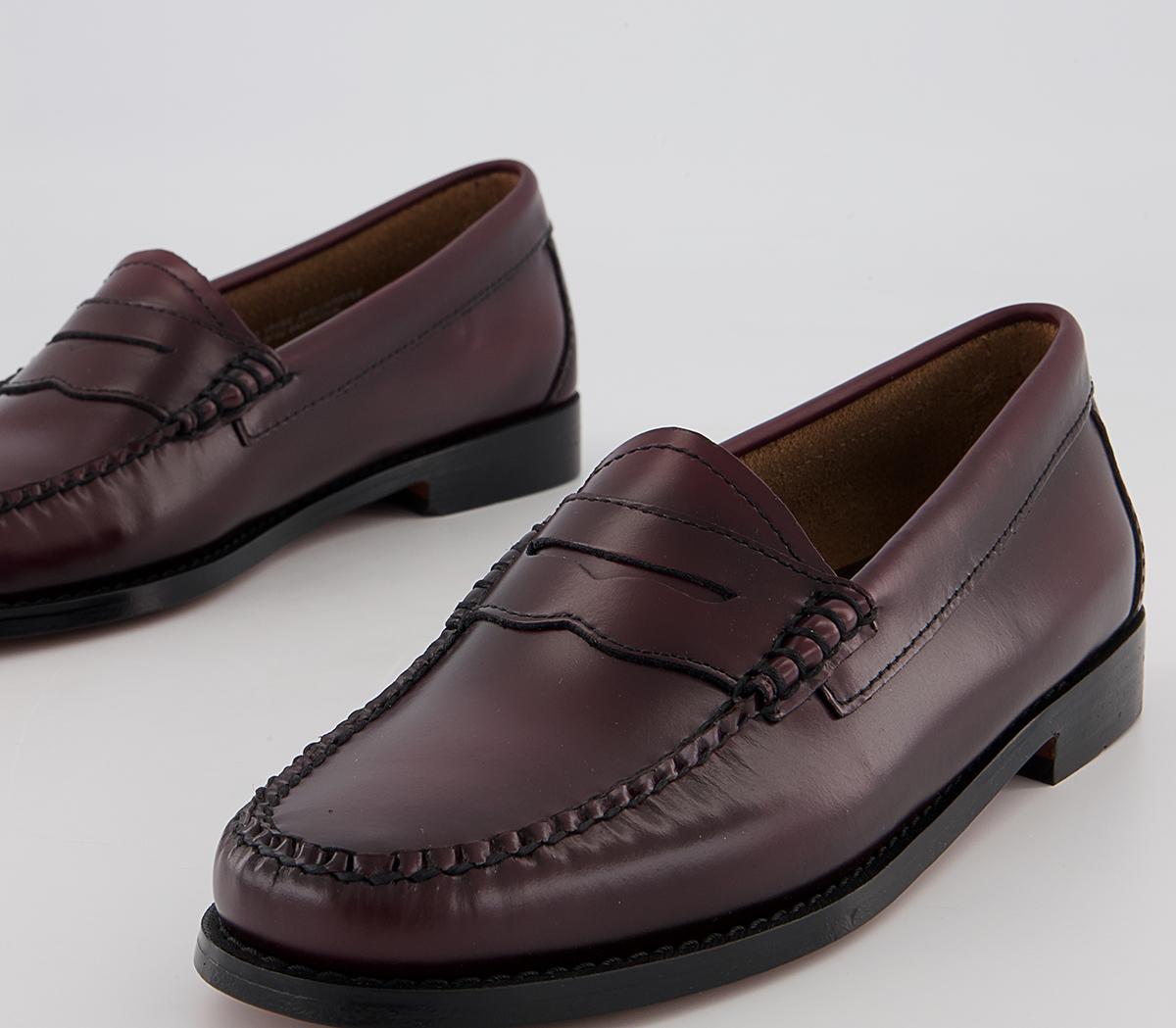 G.H Bass & Co Weejun Penny Loafers W G.H Bass & Co Weejun Penny Loafers W Wine Lthr