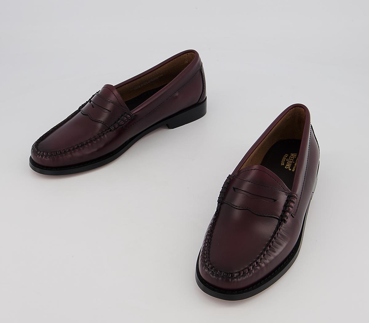 G.H Bass & Co Weejun Penny Loafers W G.H Bass & Co Weejun Penny Loafers W Wine Lthr