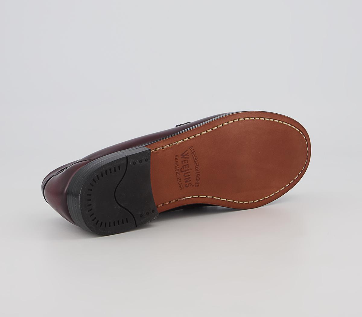 G.H Bass & Co Weejun Penny Loafers W G.H Bass & Co Weejun Penny Loafers W Wine Lthr