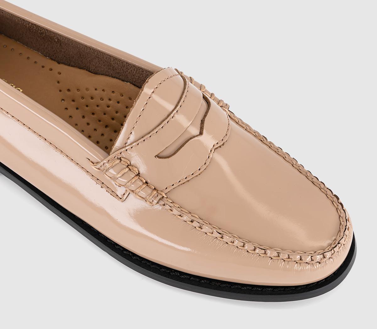 G.H Bass & CoWeejun Penny LoafersCream Patent