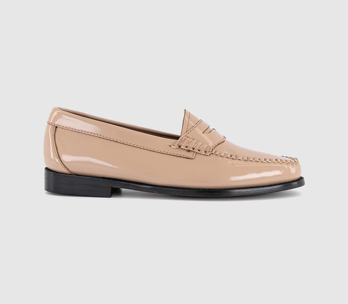 G.H Bass & CoWeejun Penny LoafersCream Patent