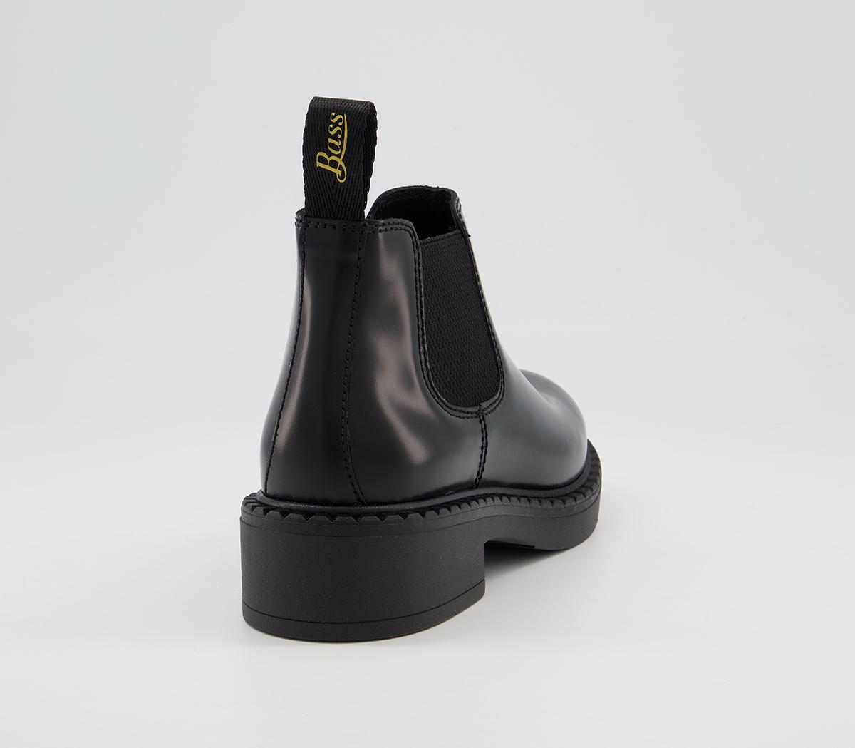 G.H Bass & Co Albany II Ankle Gore Boots G.H Bass & Co Albany II Ankle Gore Boots Black Leather