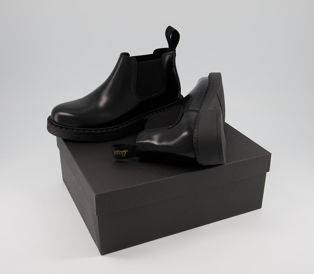 G.H Bass & Co Albany II Ankle Gore Boots G.H Bass & Co Albany II Ankle Gore Boots Black Leather