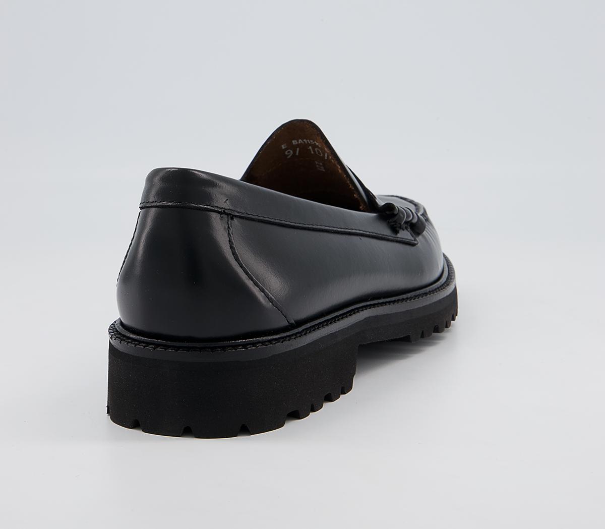 G.H Bass & Co Weejun 90 Larson Penny Loafers G.H Bass & Co Weejun 90 Larson Penny Loafers Black Leather