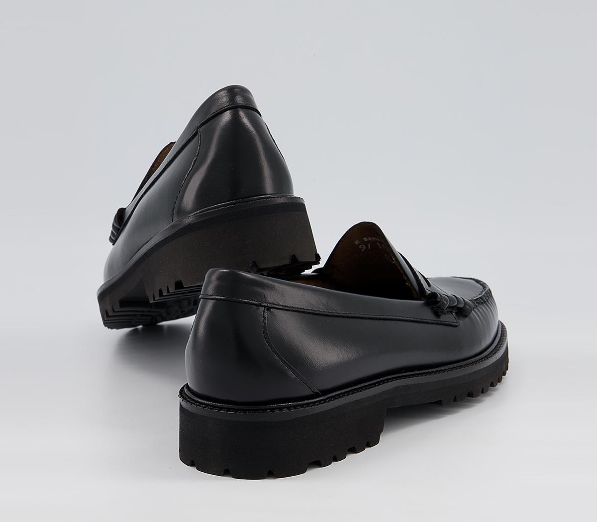 G.H Bass & Co Weejun 90 Larson Penny Loafers G.H Bass & Co Weejun 90 Larson Penny Loafers Black Leather
