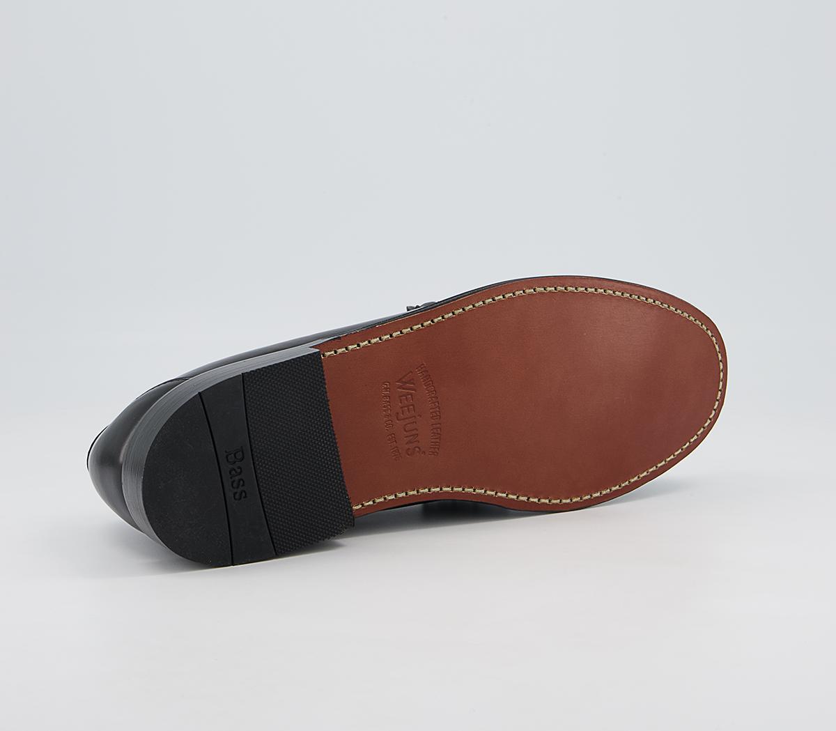 larson weejuns black and white