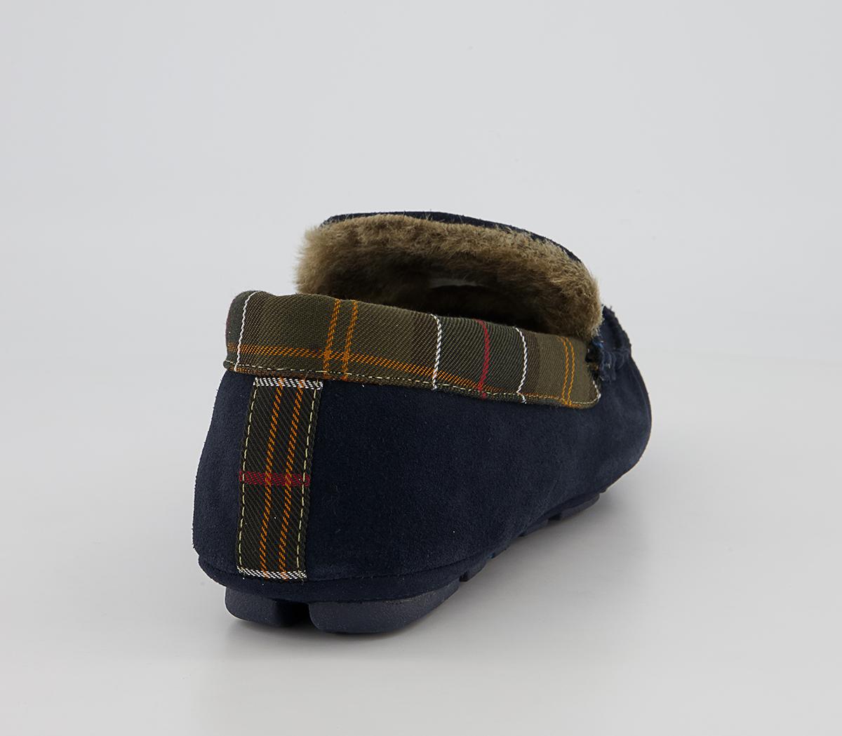 Barbour Monty Slippers Barbour Monty Slippers Navy