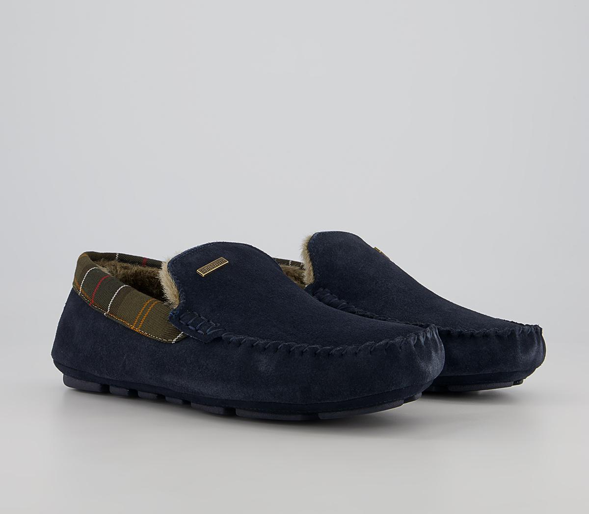 Barbour Monty Slippers Barbour Monty Slippers Navy