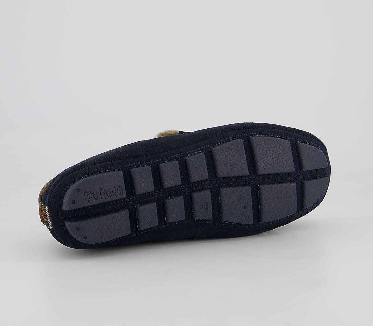 Barbour Monty Slippers Barbour Monty Slippers Navy