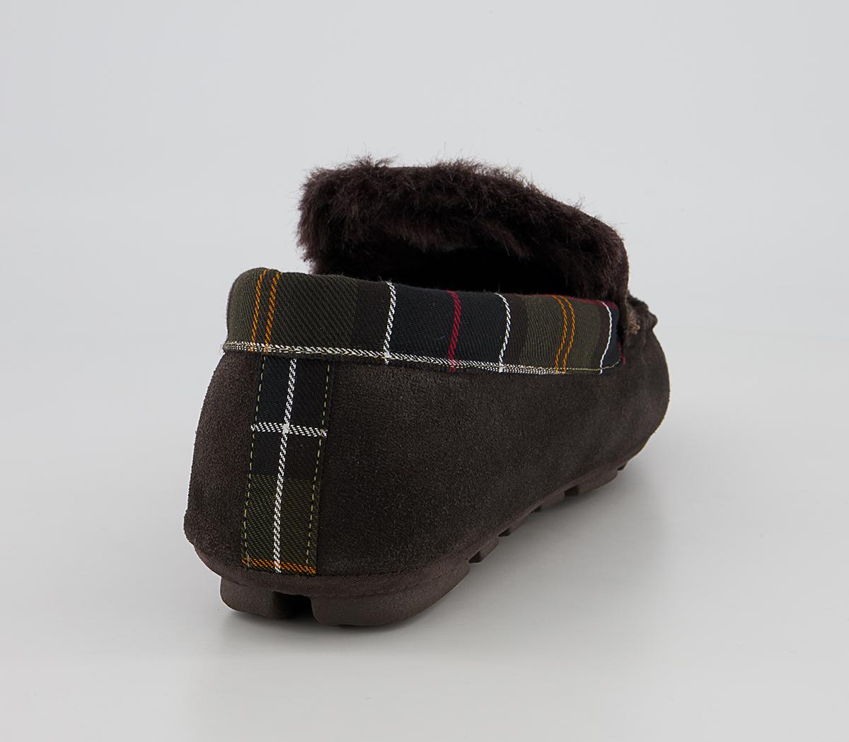 Barbour Monty Slippers Barbour Monty Slippers Brown