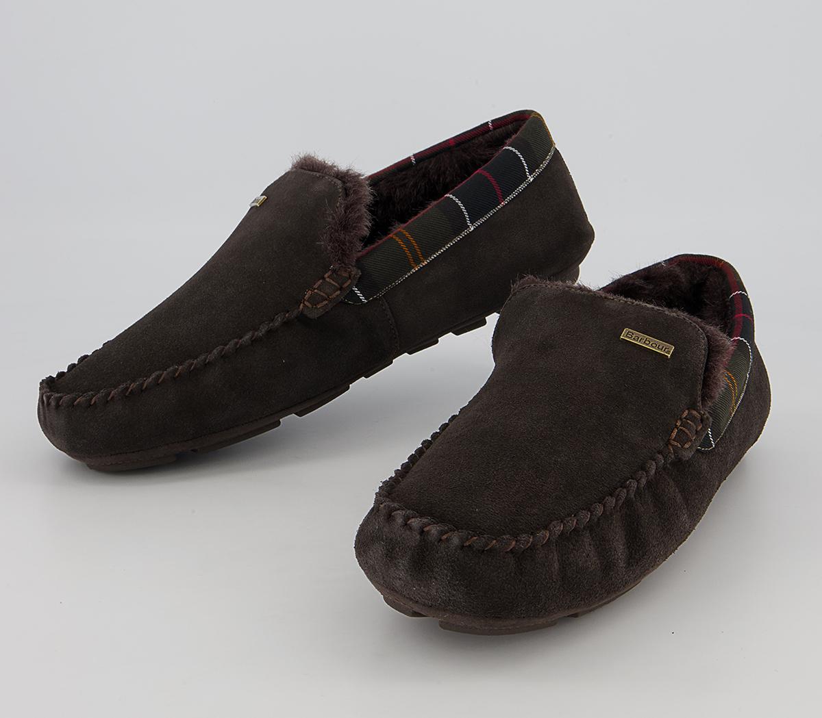 Barbour Monty Slippers Barbour Monty Slippers Brown