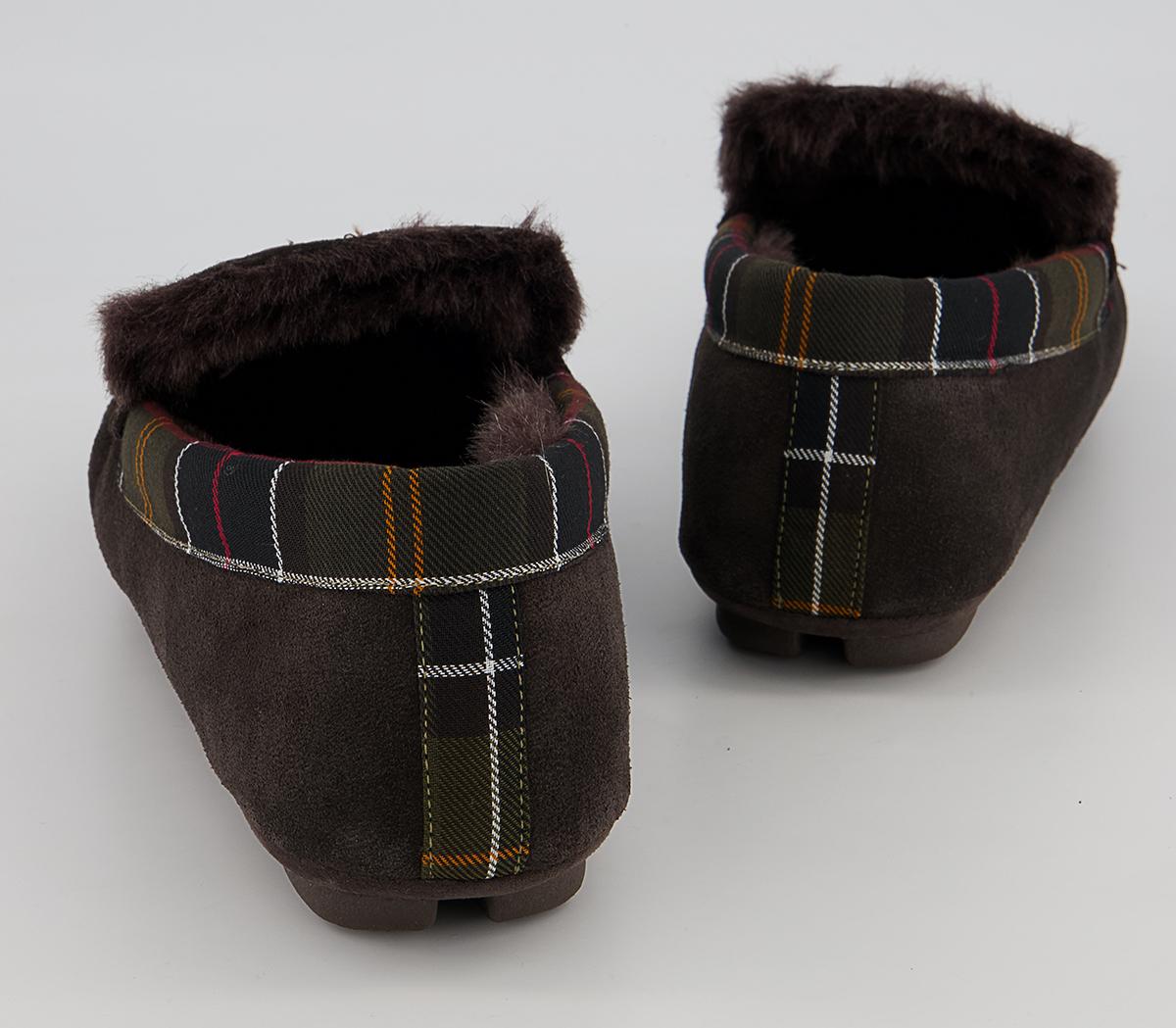 Barbour Monty Slippers Barbour Monty Slippers Brown