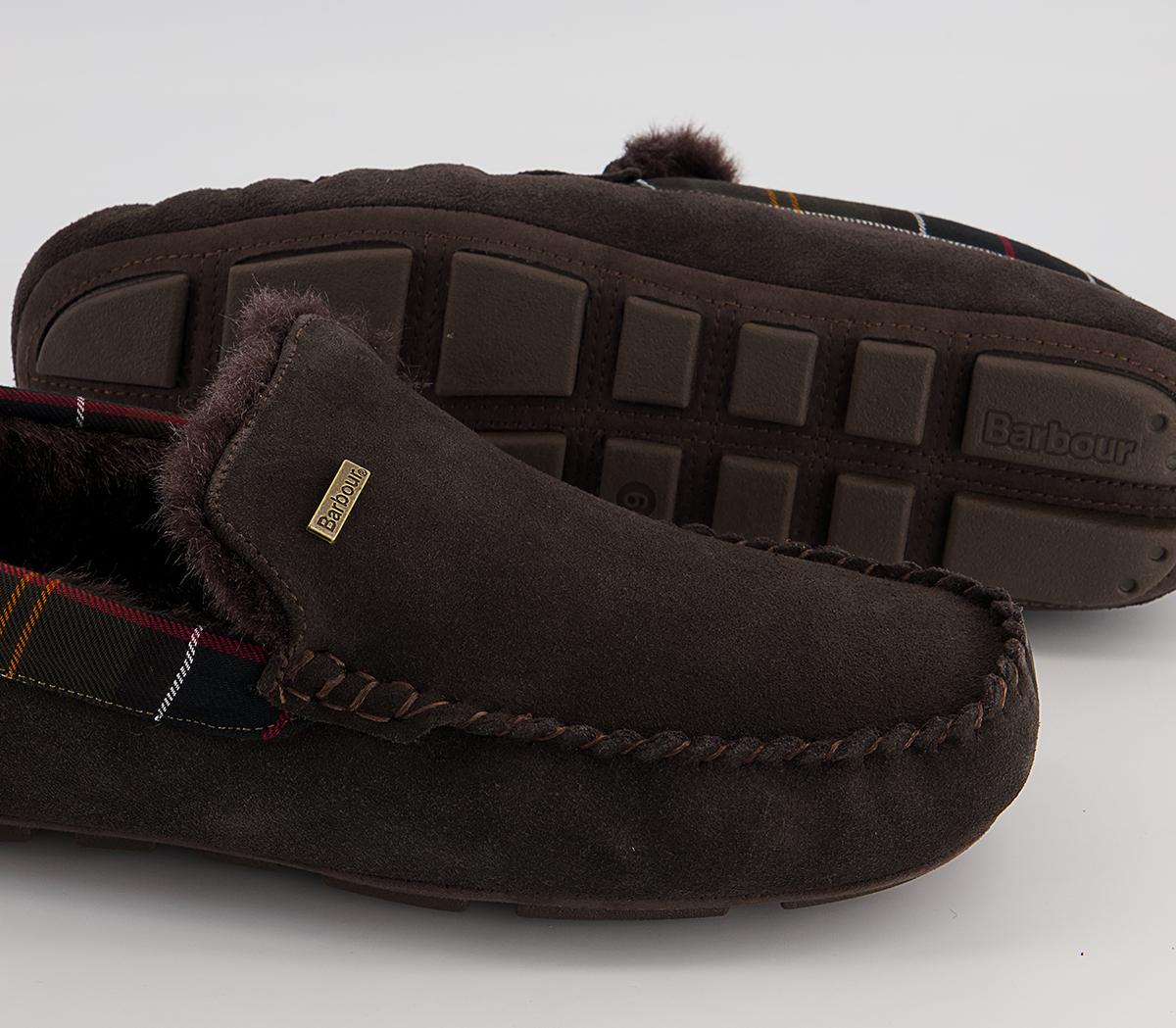 Barbour Monty Slippers Barbour Monty Slippers Brown