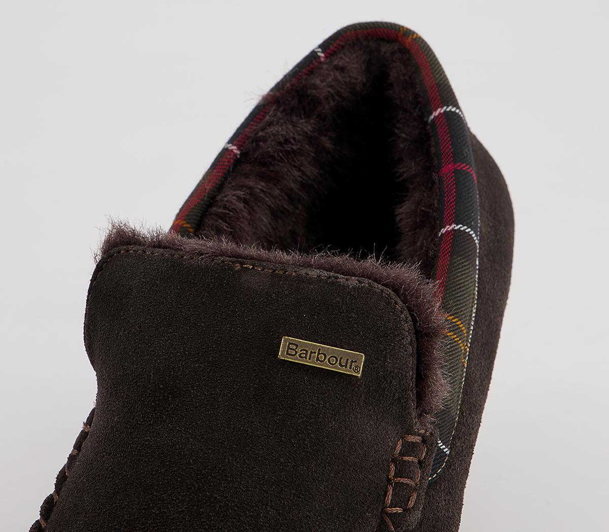 Barbour Monty Slippers Barbour Monty Slippers Brown