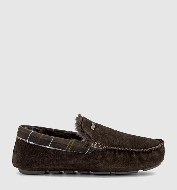 Barbour Monty Slippers Brown