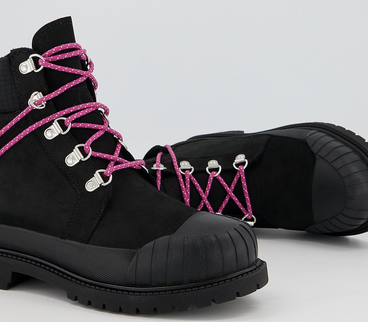 Timberland 6 Inch Heritage Rubber Toe Boots Timberland 6 Inch Heritage Rubber Toe Boots Black