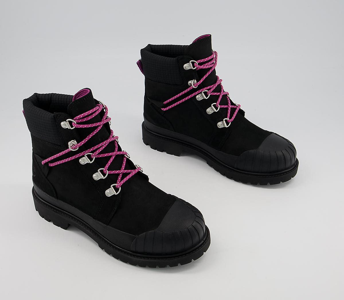 Timberland 6 Inch Heritage Rubber Toe Boots Timberland 6 Inch Heritage Rubber Toe Boots Black