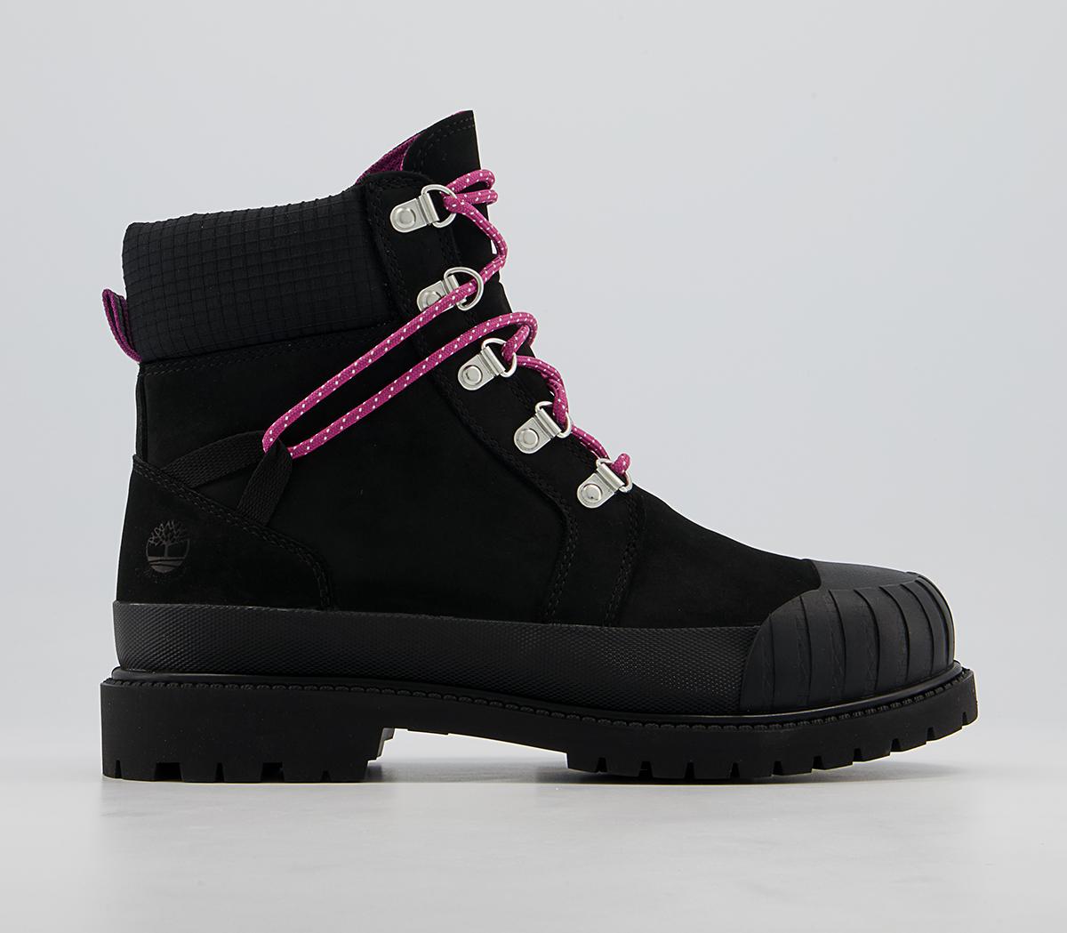 Timberland 6 Inch Heritage Rubber Toe Boots Timberland 6 Inch Heritage Rubber Toe Boots Black