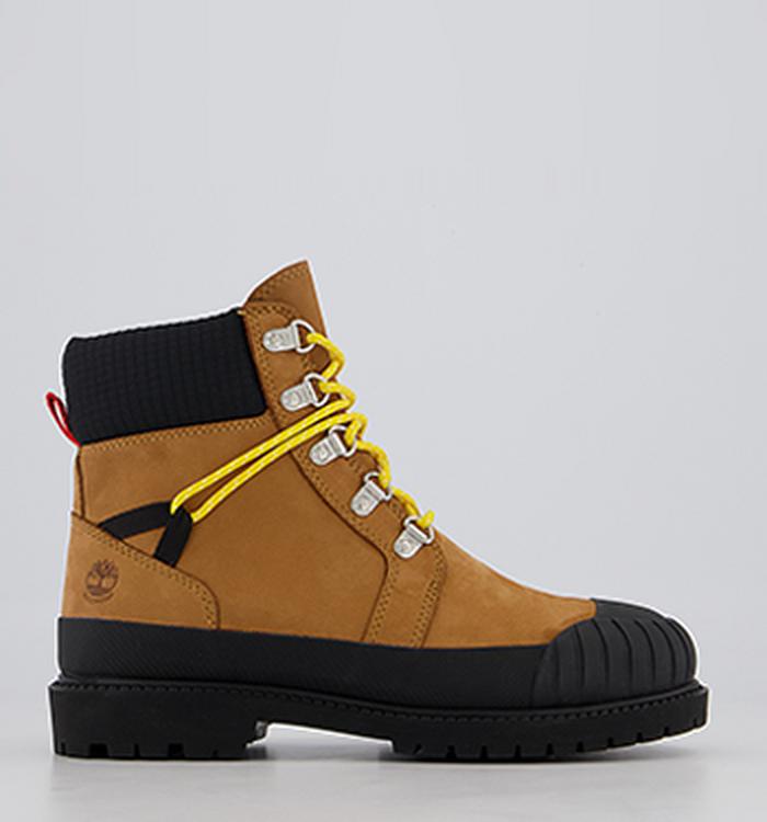Timberland 6 Inch Heritage Rubber Toe Boots Wheat