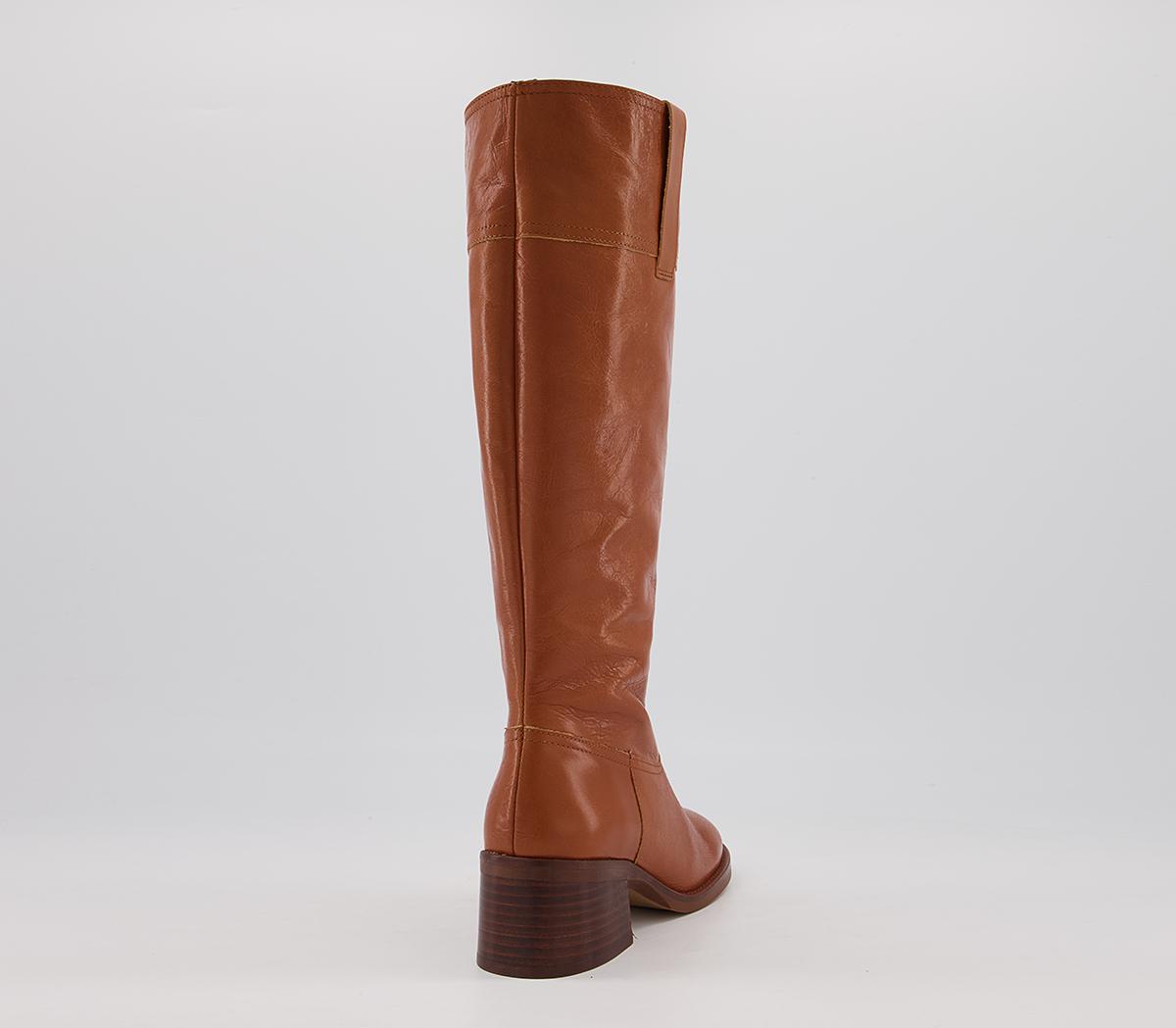 Office Kingsbury Pull On Boots Office Kingsbury Pull On Boots Tan Leather