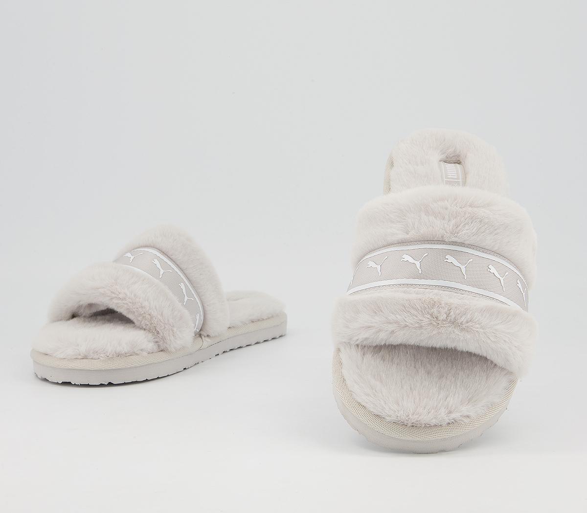 Puma Fluff Remix Slides Puma Fluff Remix Slides Nimbus Cloud Puma White