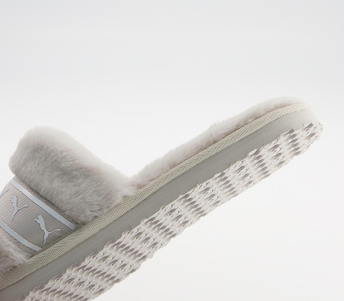 Puma Fluff Remix Slides Puma Fluff Remix Slides Nimbus Cloud Puma White