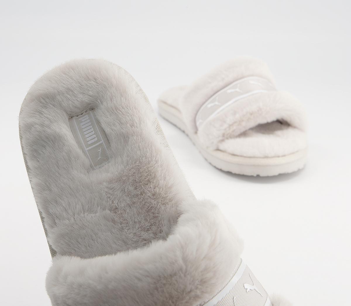 Puma Fluff Remix Slides Puma Fluff Remix Slides Nimbus Cloud Puma White