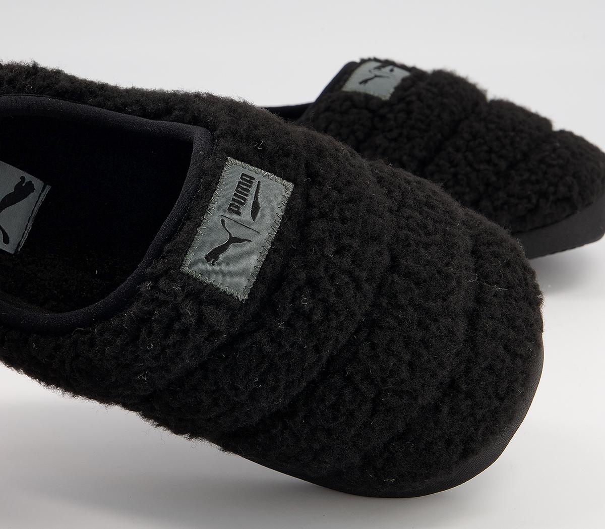 Puma Scuff Slippers Puma Scuff Slippers Puma Black