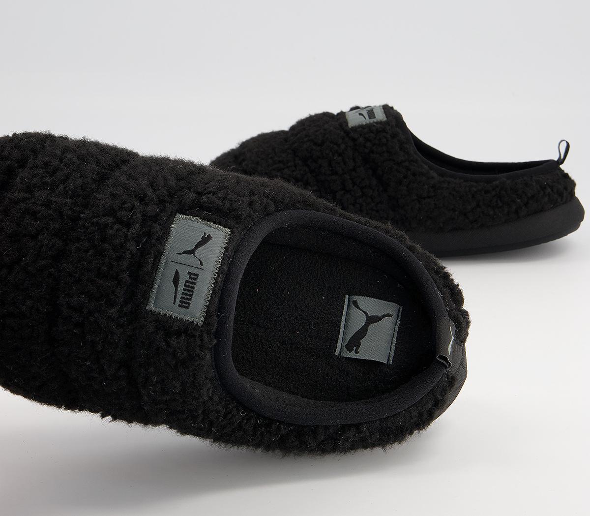 Puma Scuff Slippers Puma Scuff Slippers Puma Black