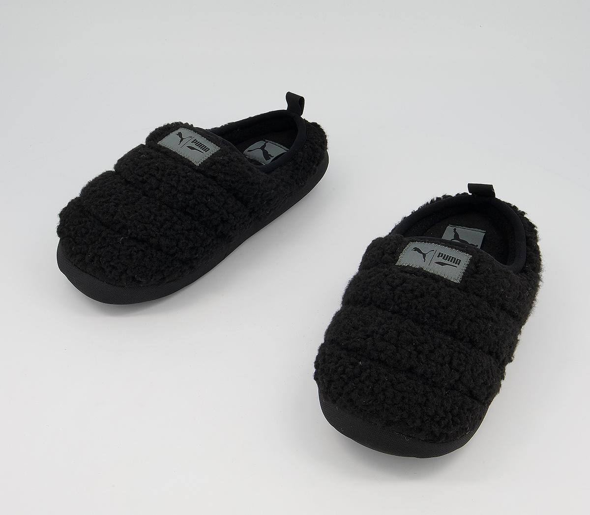 Puma Scuff Slippers Puma Scuff Slippers Puma Black