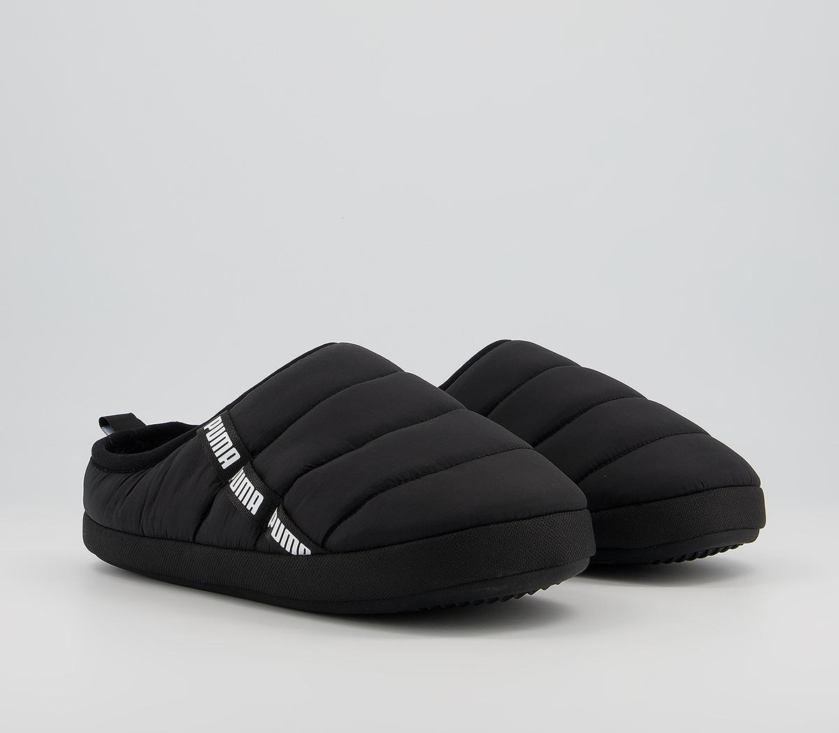 Puma Scuff Slippers Puma Scuff Slippers Puma Black White