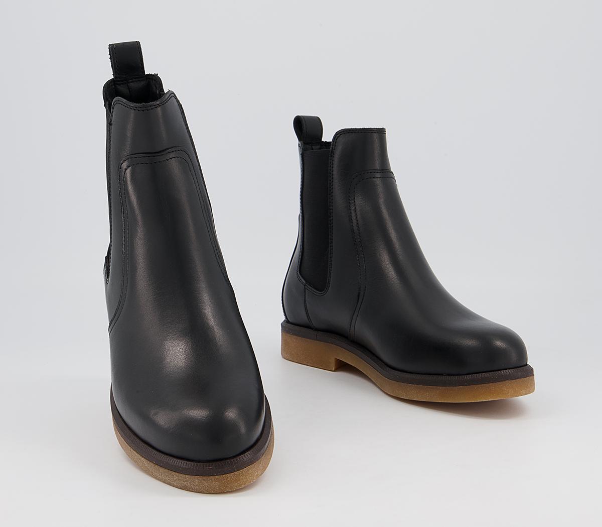 Timberland Cambridge Square Chelsea Boots Black - Women's Ankle Boots