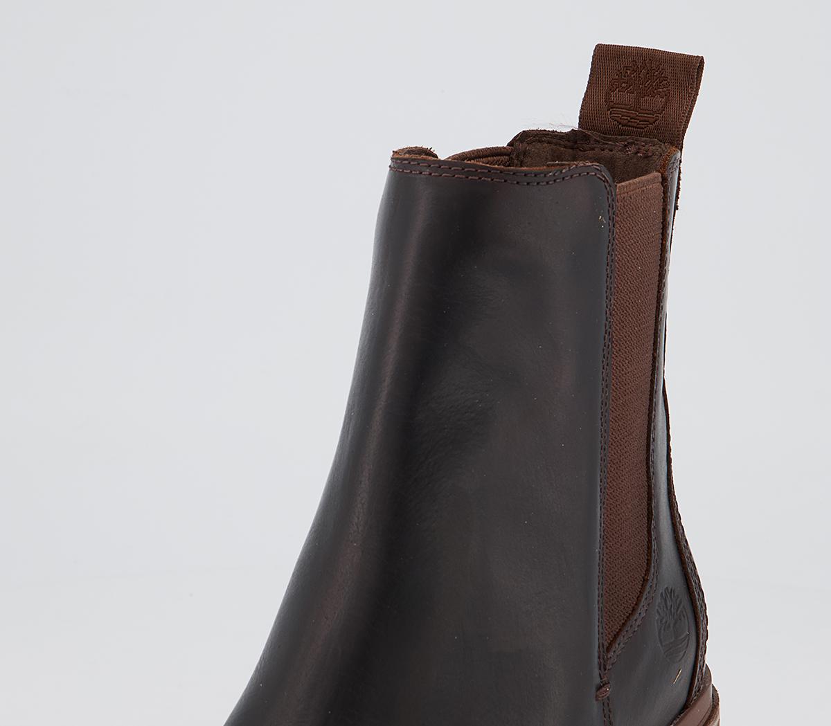 Timberland Dalston Vibe Heeled Chelsea Boots Timberland Dalston Vibe Heeled Chelsea Boots Medium Brown