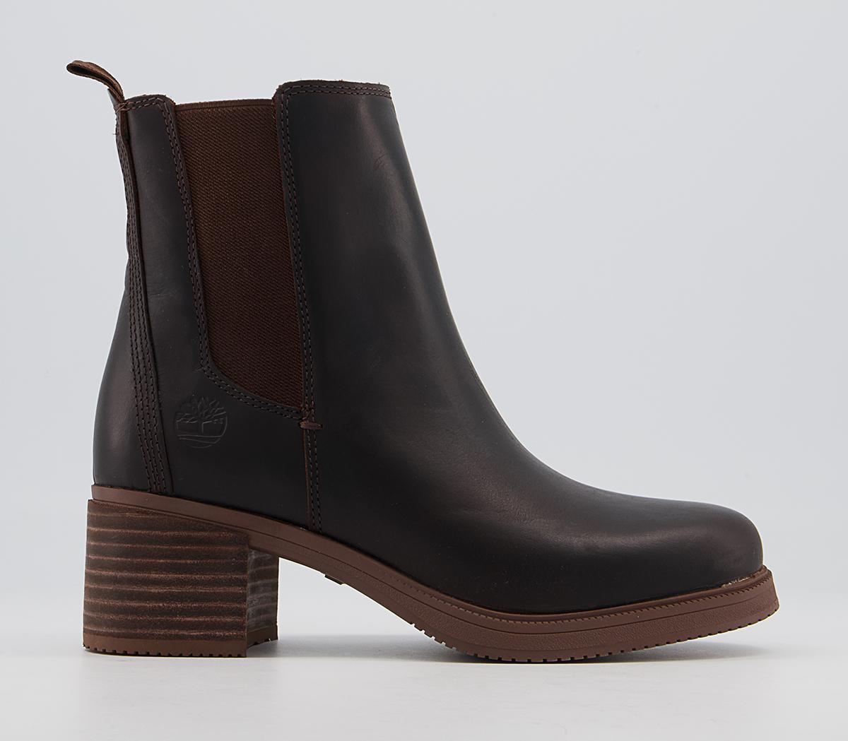 Timberland Dalston Vibe Heeled Chelsea Boots Timberland Dalston Vibe Heeled Chelsea Boots Medium Brown