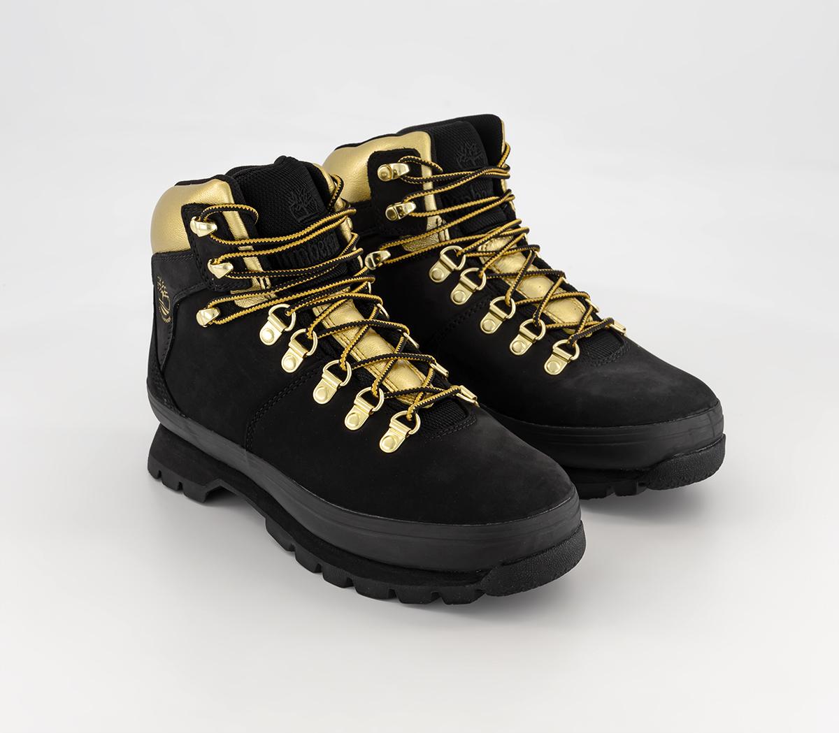 Black And Gold Timberlands