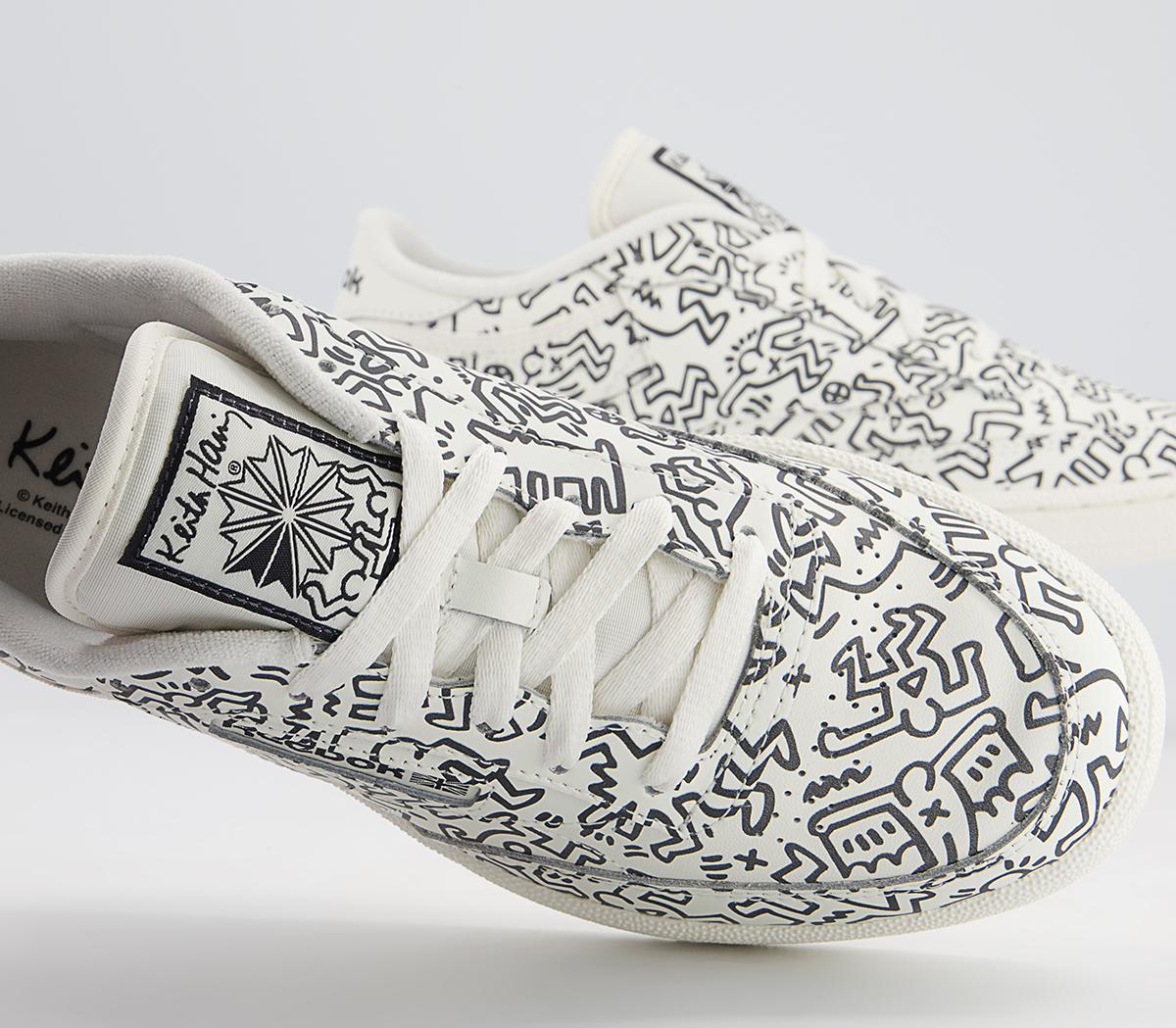 Reebok Club C Keith Haring Trainers Reebok Club C Keith Haring Trainers Chalk Pure Grey