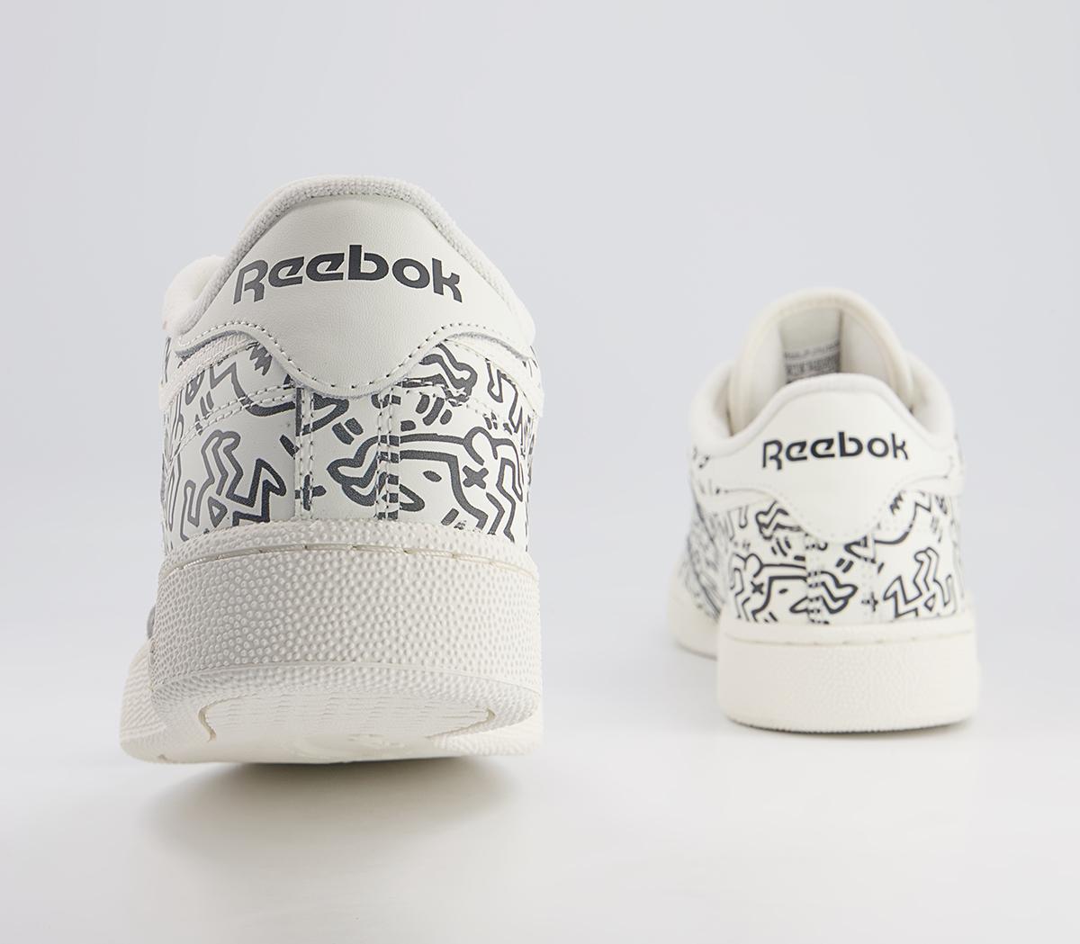 Reebok Club C Keith Haring Trainers Reebok Club C Keith Haring Trainers Chalk Pure Grey