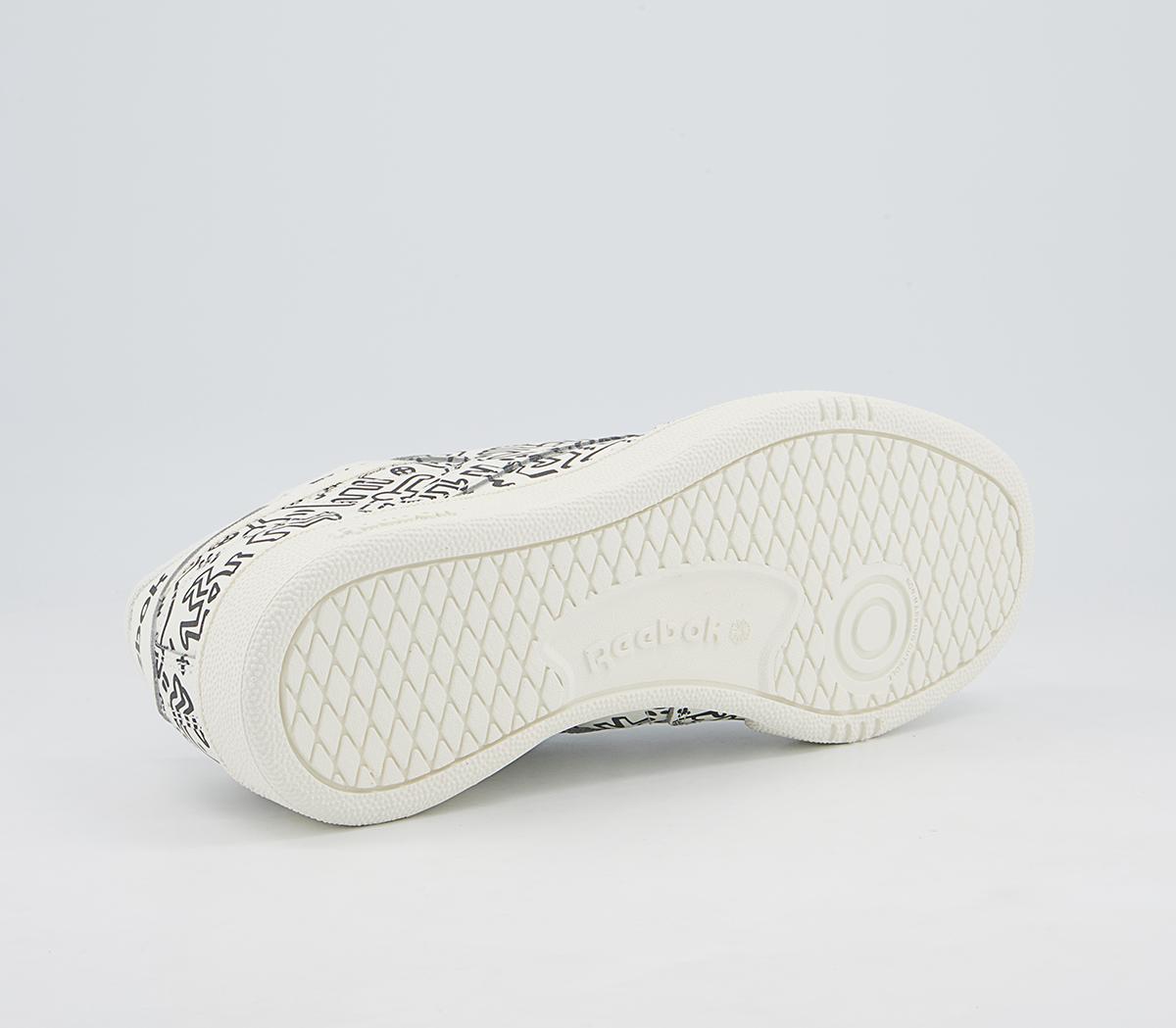 Reebok Club C Keith Haring Trainers Reebok Club C Keith Haring Trainers Chalk Pure Grey